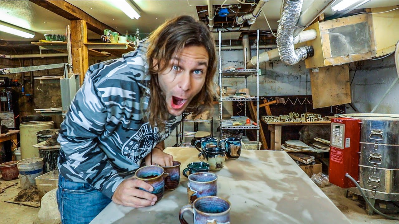 My Kiln Shelves COLLAPSED!  Unloading Kiln #34