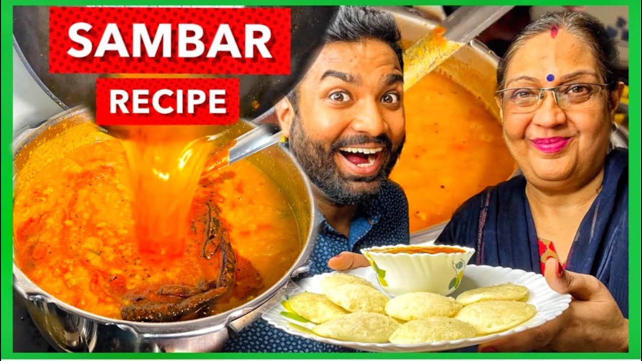 Easy Sambar Recipe by Mom | Instant Recipes | Cooking Paaji