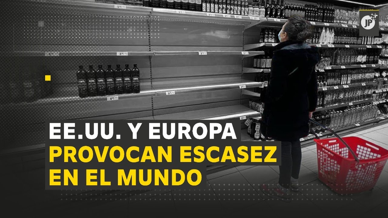 Estados Unidos y Europa provocan escasez de alimentos en el mundo