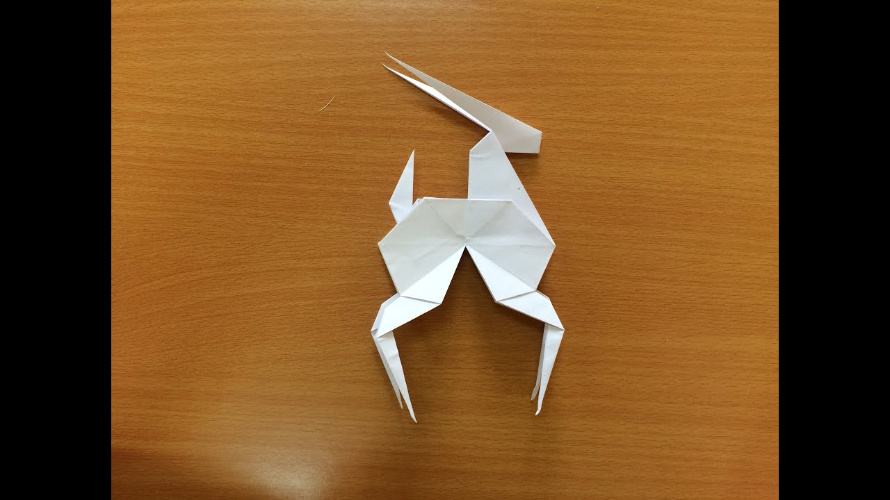 Origami Antelope Easy - How To Make Antelope Easy - Origami Animals Easy