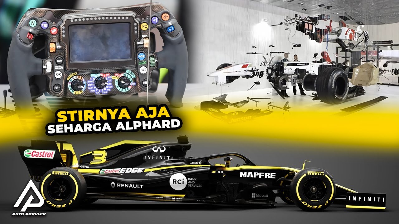 Menghitung Mahalnya Biaya Balapan F1,! Ternyata ini Komponen Termahal di Mobil F1