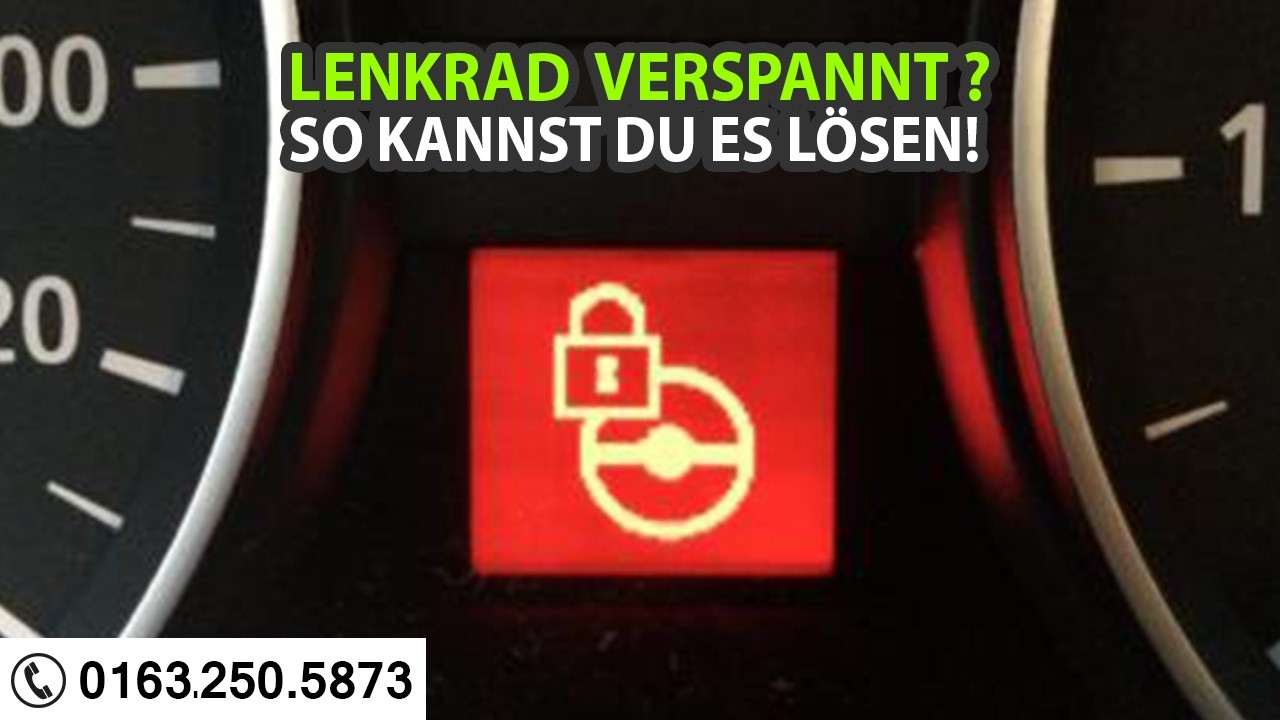 BMW startet nicht? ELV Lenkradverriegelung einfach reparieren