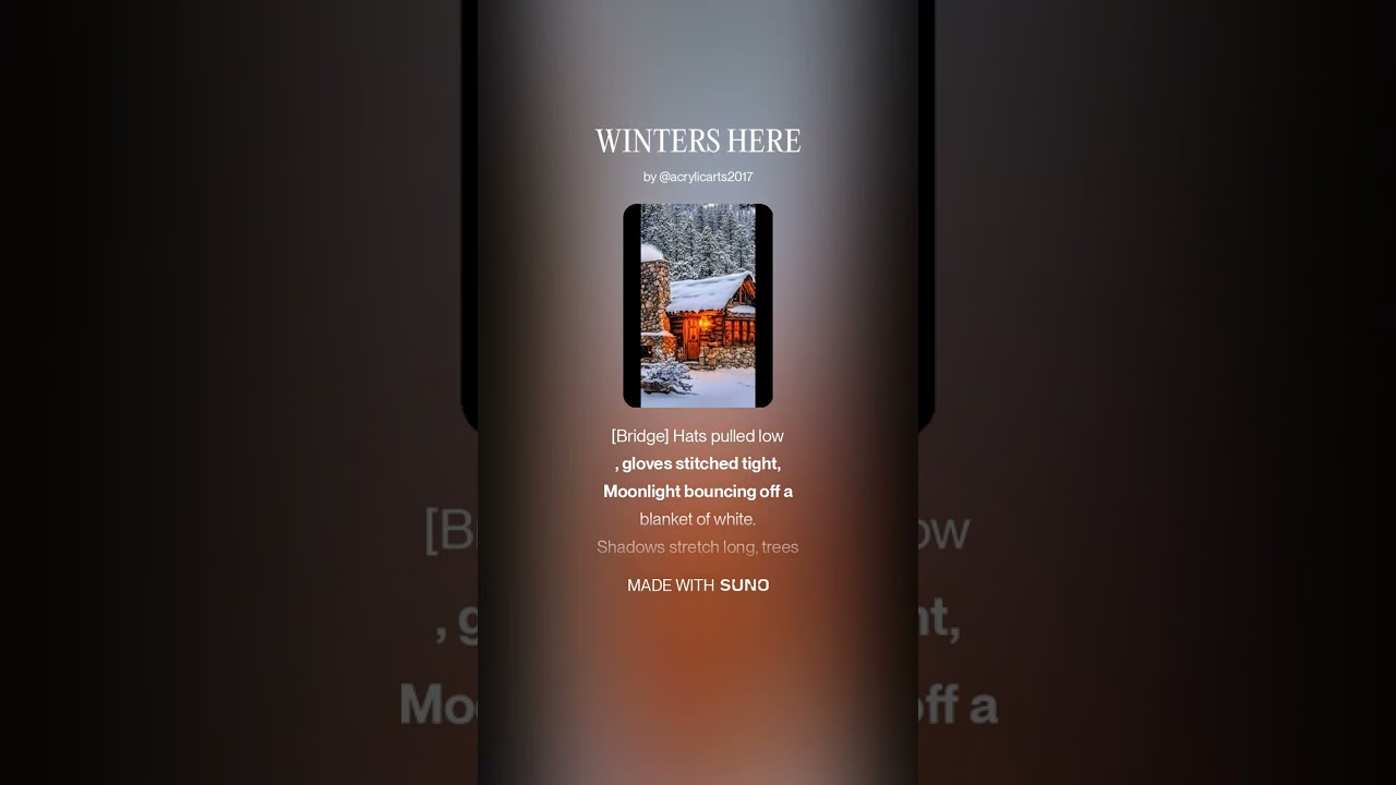 WINTERS HERE. (DUET)