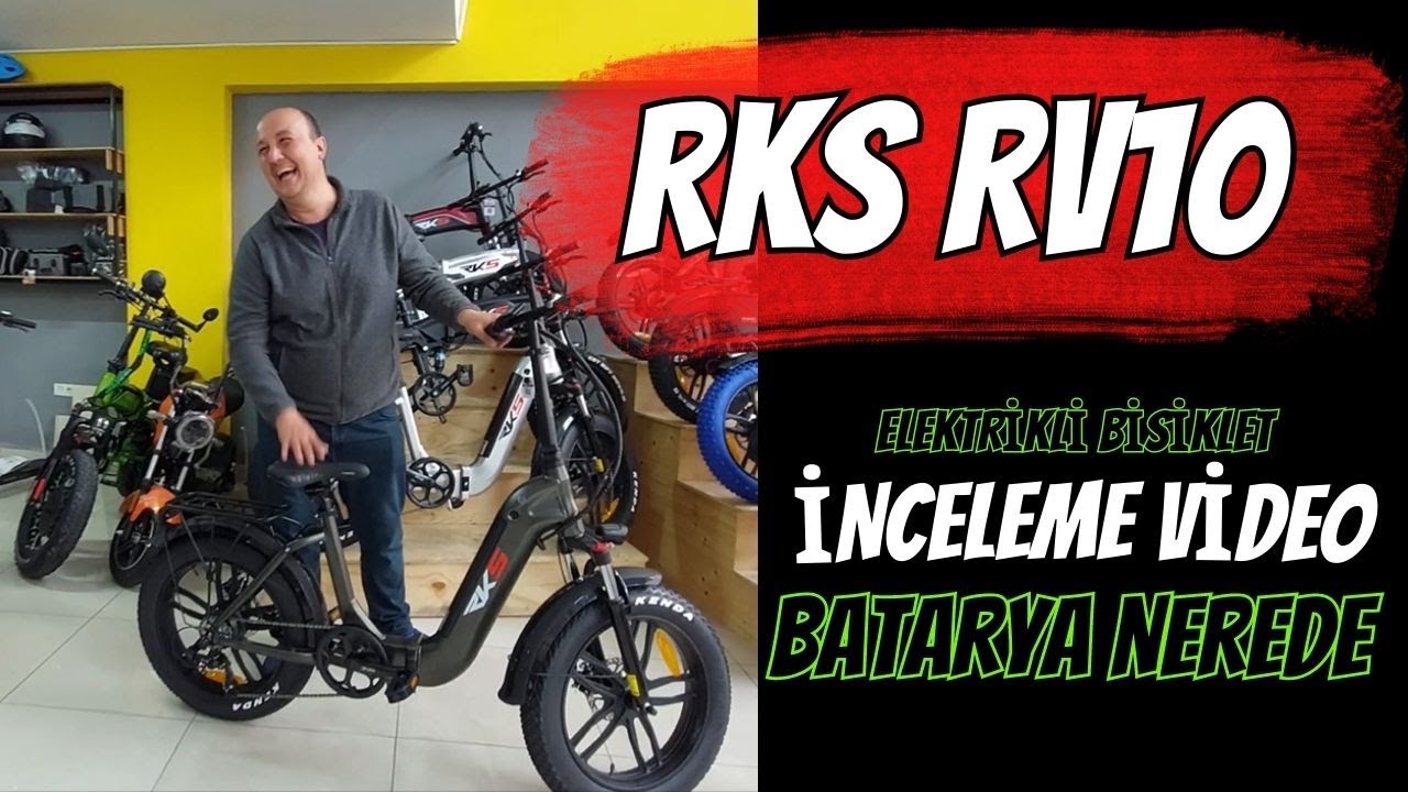 Elektrikli Bisiklet RV10 RKS, / Özellikleri İnceleme Video 