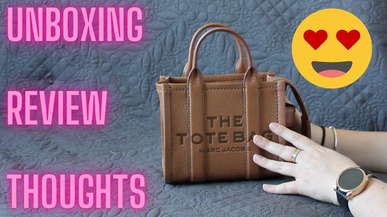 ДА, Я ПОНЯЛА! 😍 Marc Jacobs The Tote Micro Argan Oil — распаковка, обзор, WIMB, фотографии модов ...