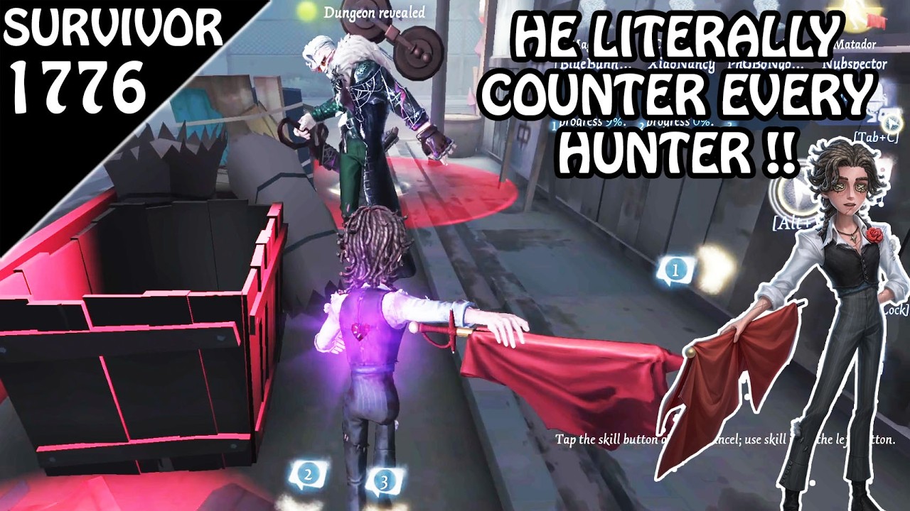 This is why Matador is Top Banned Survivor in Rank now - #IdentityV #Matador