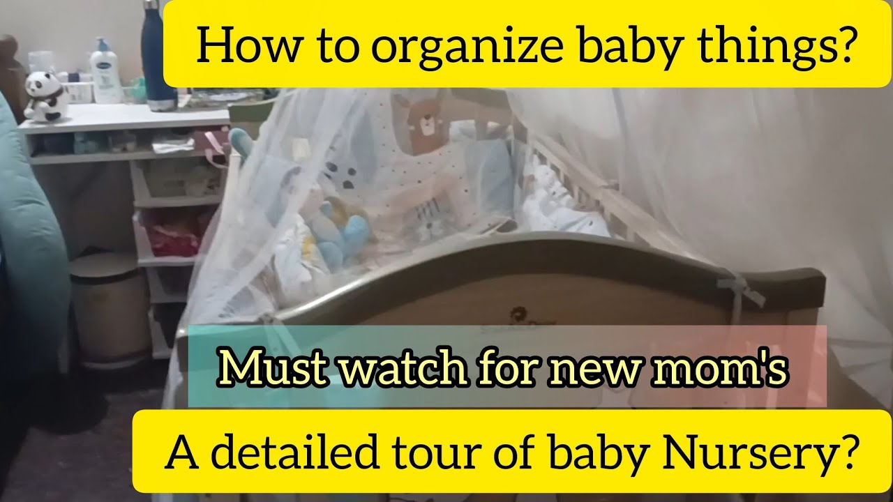 🏠 Small Space Nursery Tour + Smart Organization Ideas for New Moms