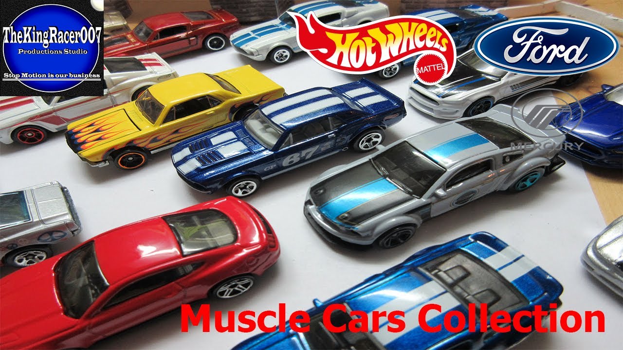 Hot Wheels Muscle Cars - Ford Collection