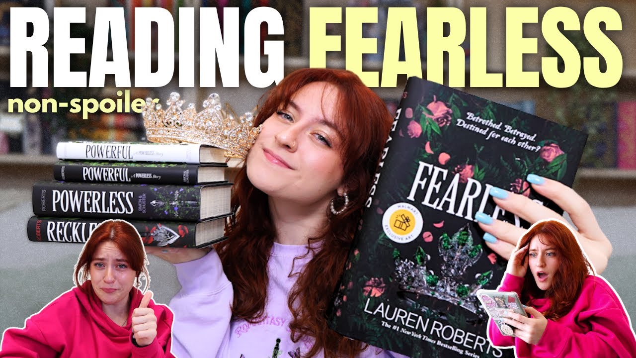 Fearless reading vlog 🌸📖 spoiler-free