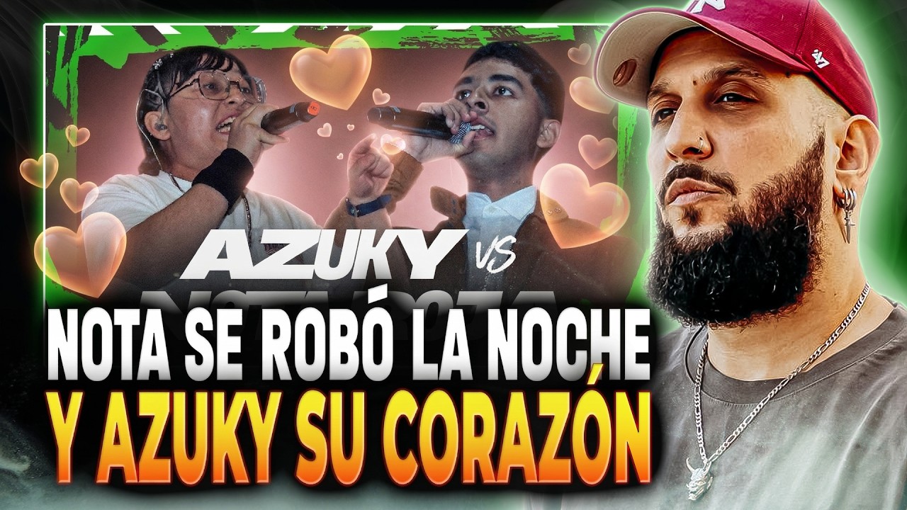 😍 GAN&Oacute; EL AMOR Y EL FREESTYLE 😍 AZUKY vs NOTA ROJA | #FMSM&Eacute;XICO
