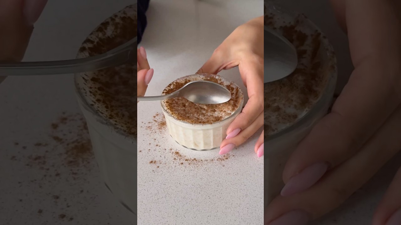Porridge estilo arroz con leche #recetas #recetasfaciles #gachas #avena