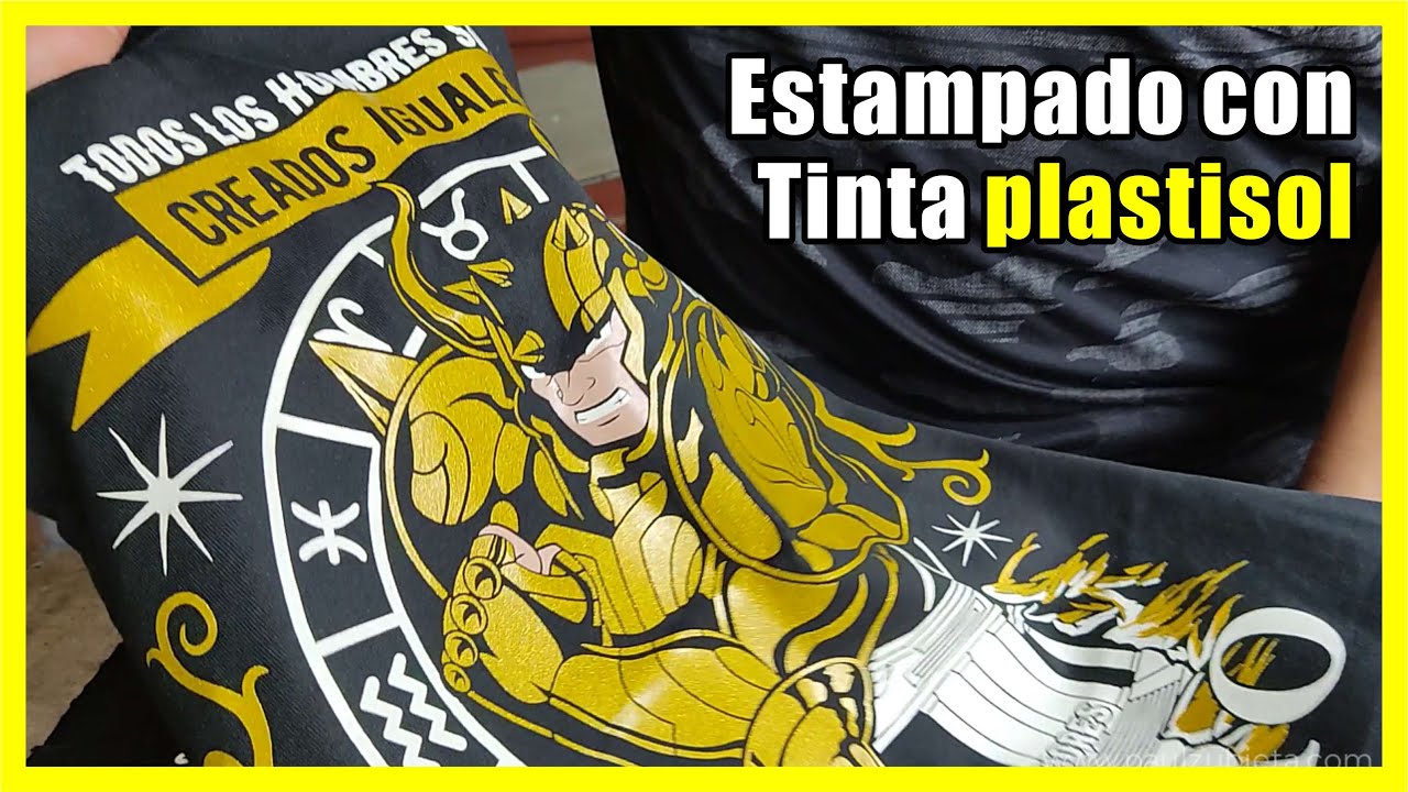 ESTAMPADO CON TINTA PLASTISOL / SERIGRAFÍA TEXTIL