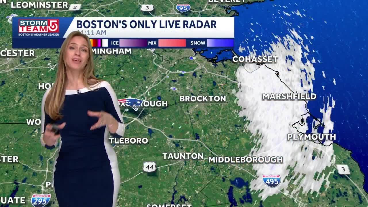 Video: Gusts up to 50 mph hit Cape as coastal storm moves in