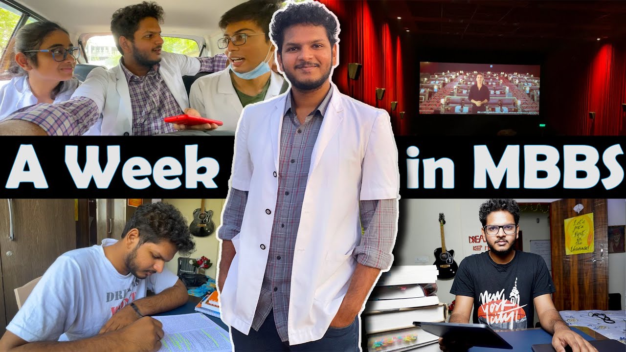 A Week in the life of a Medical Student in India 🔥- Exams, Studies and Postings! Anuj Pachhel