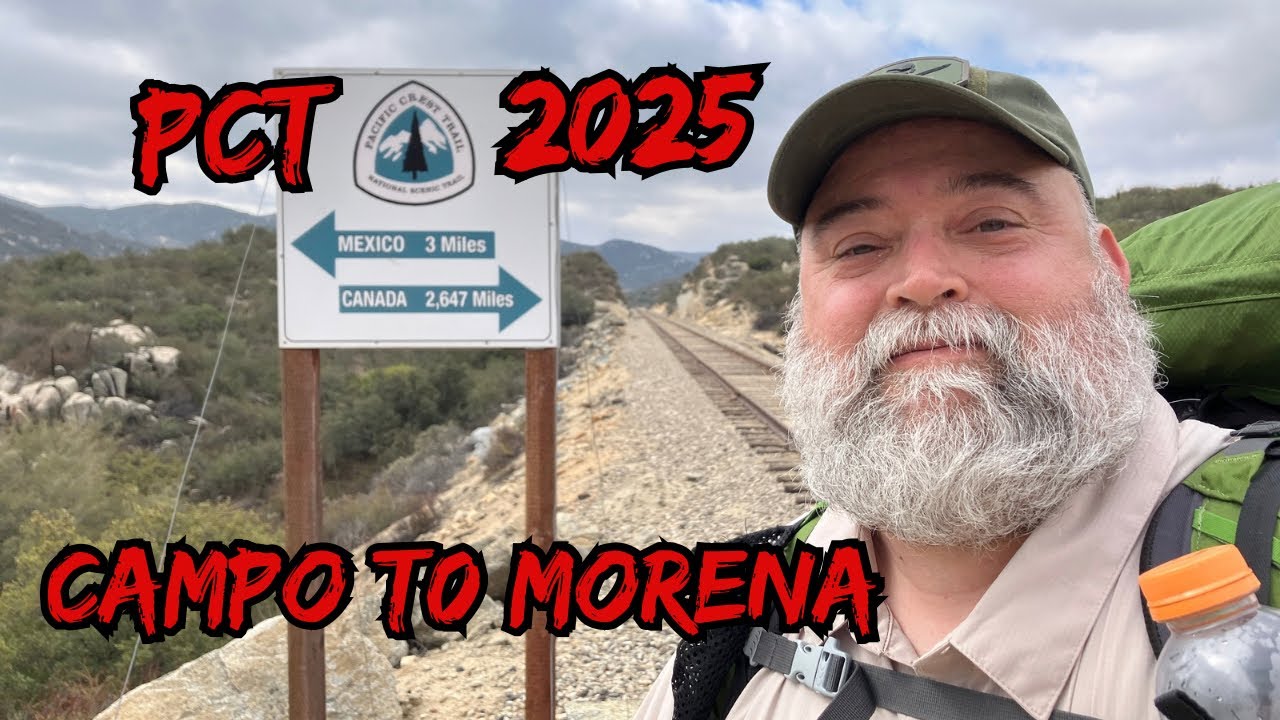 A hike on the PCT 2025 Campo to Lake Morena