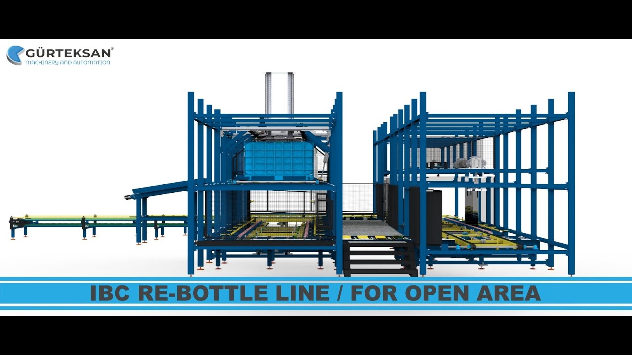 IBC RE-BOTTLE LINE FOR OPEN AREA