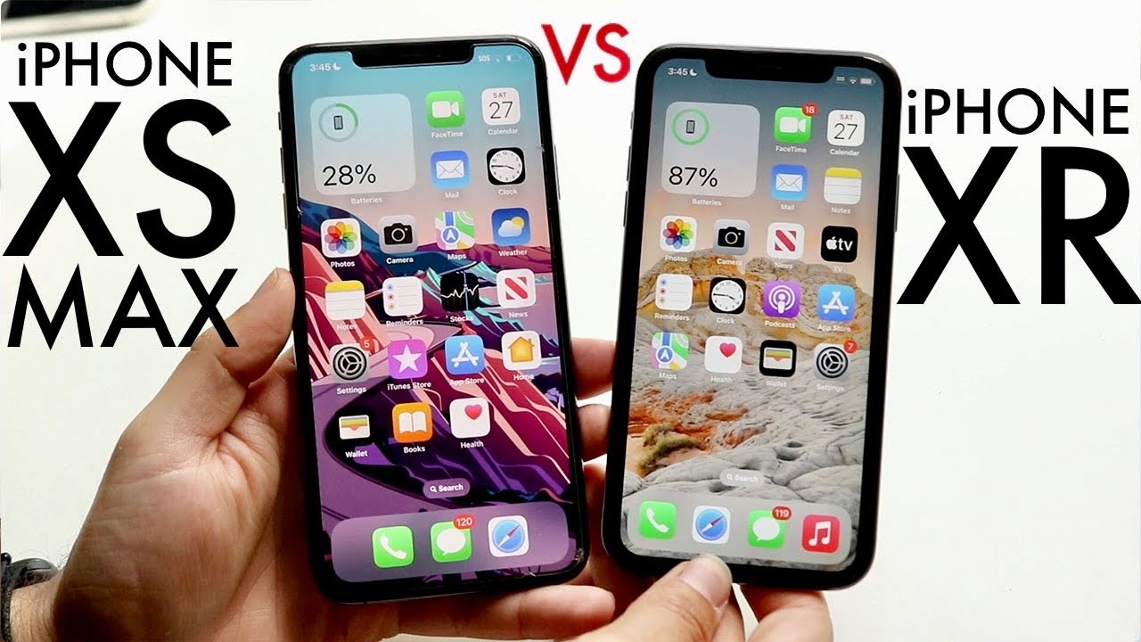 iPhone XR против iPhone XS Max в 2024 году! (Сравнение) (Обзор)