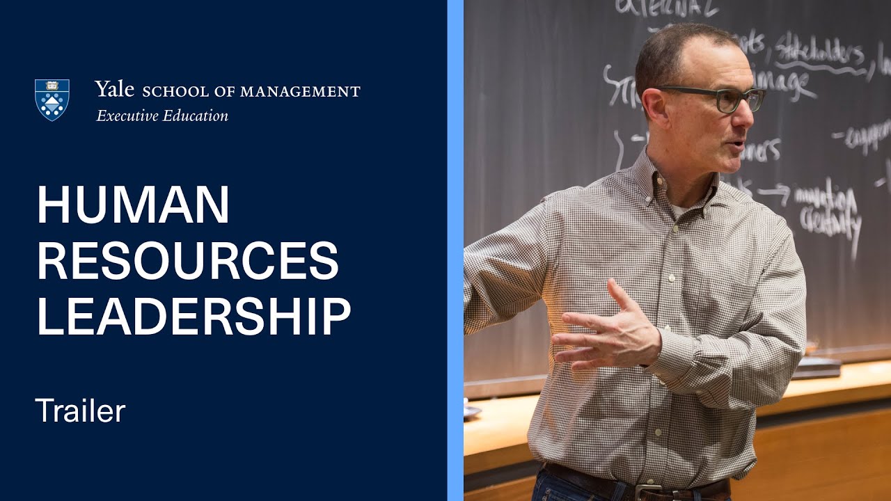 Yale SOM Human Resources Leadership Online Program
