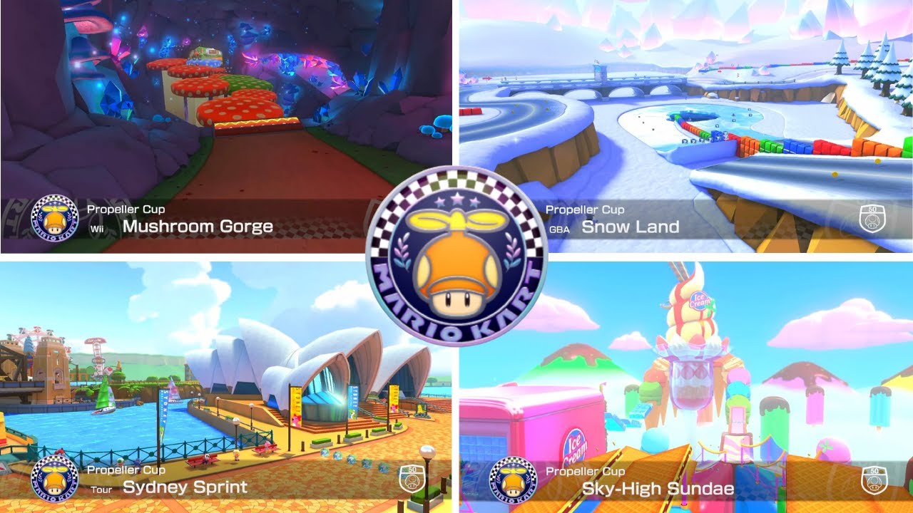 Mario Kart 8 Deluxe - Propeller Cup - Koopa Troopa