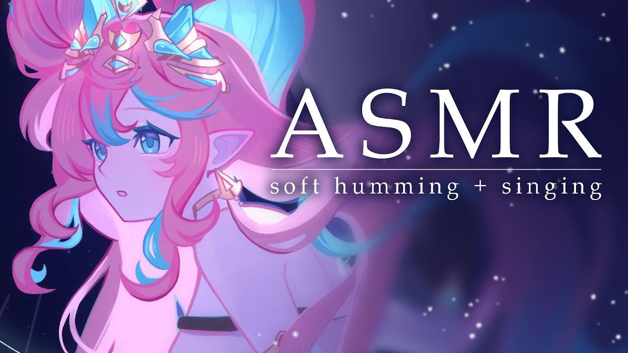 【ASMR】 Soft humming and Singing💗【ASMR / 3dio】