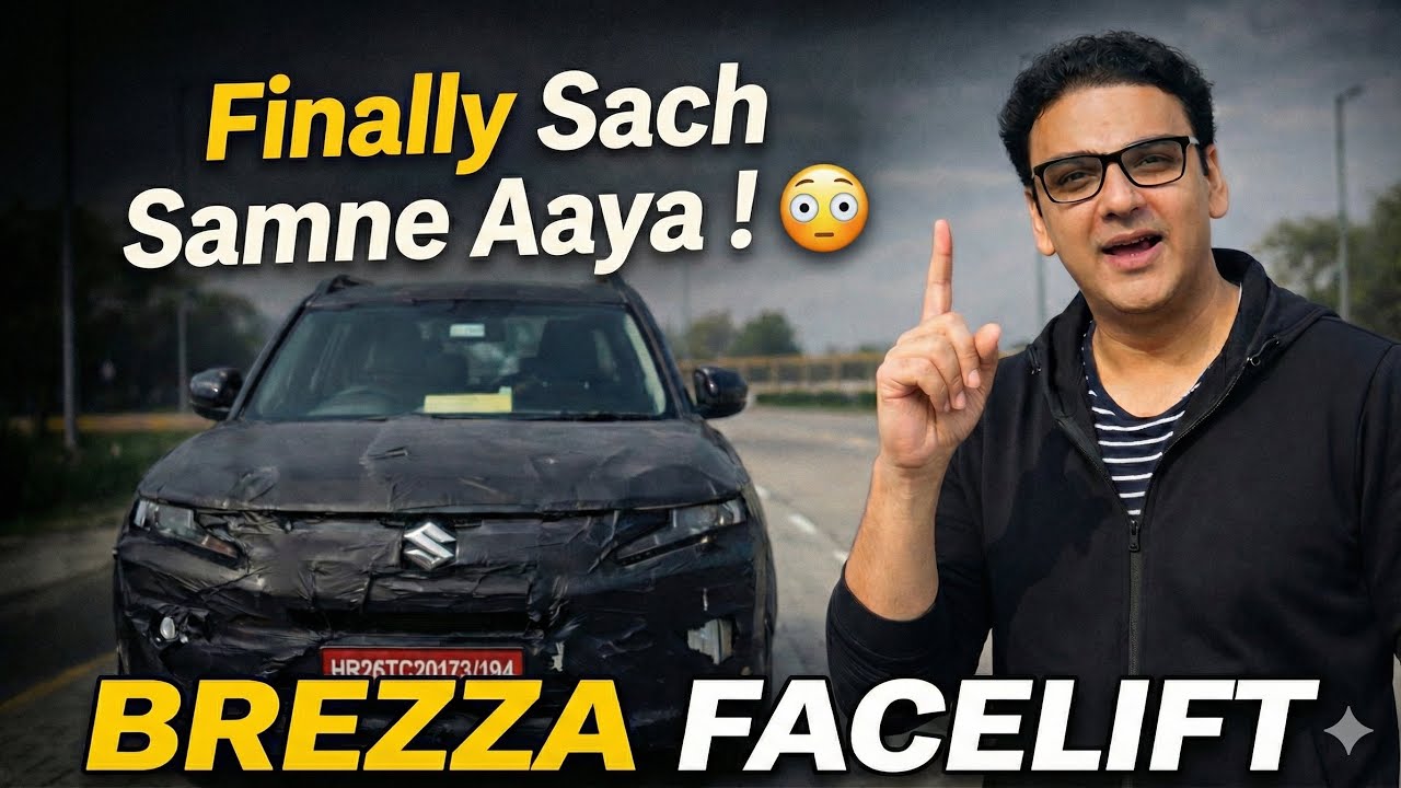 Brezza Facelift me ho gaya confirm 😳 Skoda Upcoming Car , Toyota maruti new car