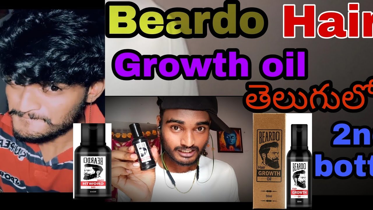 How to use beardo hair growth oil in telugu #telugu #beardgrowth #beardgrowthoil #beard #beardstatus