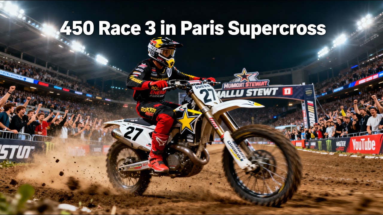 450 Race 3 / Main Event | Paris Supercross 2025