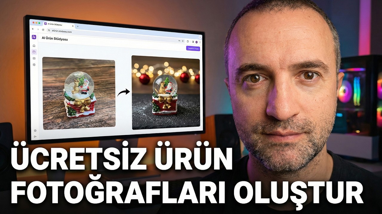 Yapay Zeka ile Profesyonel Ürün Fotoğrafları Hazırla (Prompt Yazmadan, Ücretsiz)