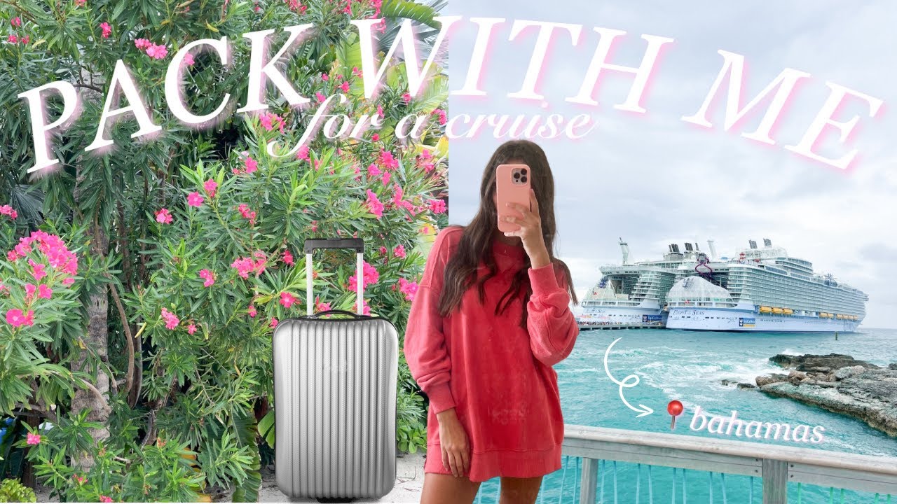PACK + PREP WITH ME for a caribbean cruise | travel essentials, packing tips, & outfit ideas