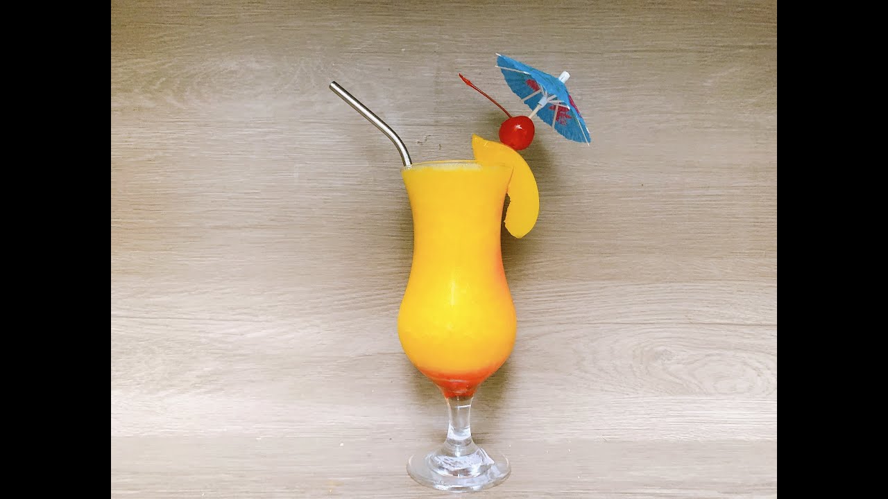 Como preparar un daiquiri de durazno