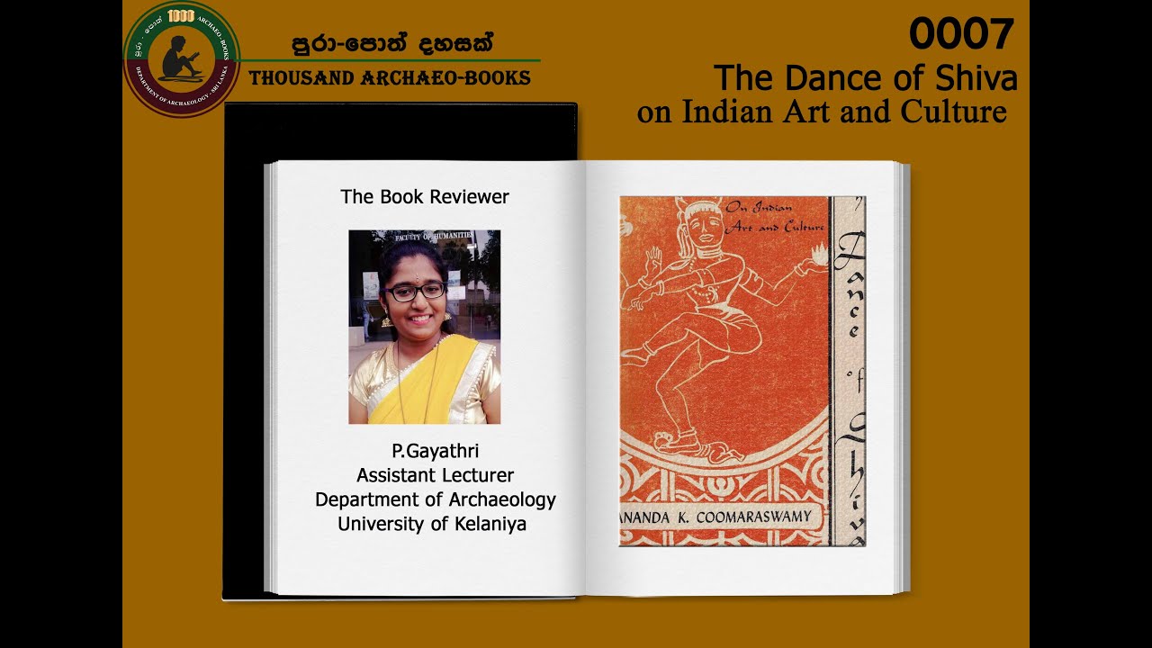 Archaeo-Books 0007 | Dance of Siva. On Indian Art and Culture