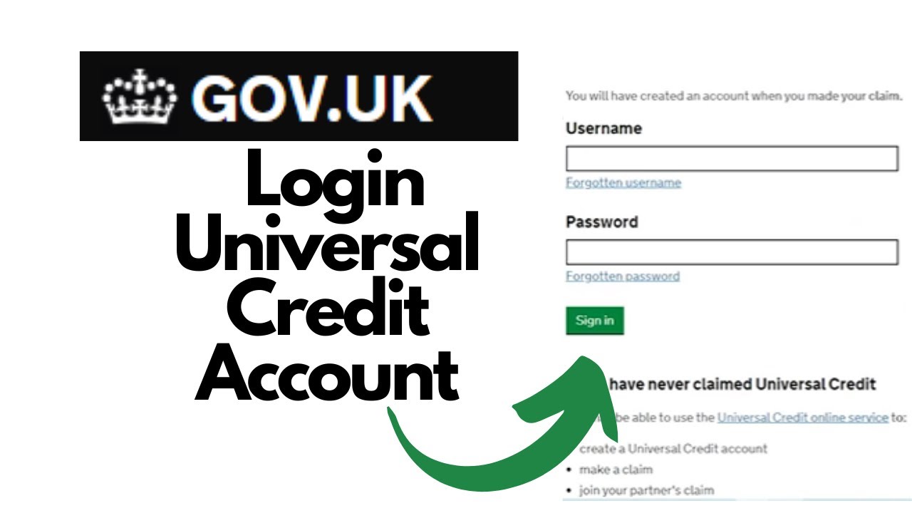How to Login Universal Credit Account? Sign In Universal Credit Account Online Banking gov.uk