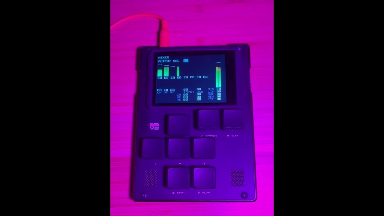 Dirtywave M8 Sample Patch #electronicmusic #jamuary #dirtywaveM8