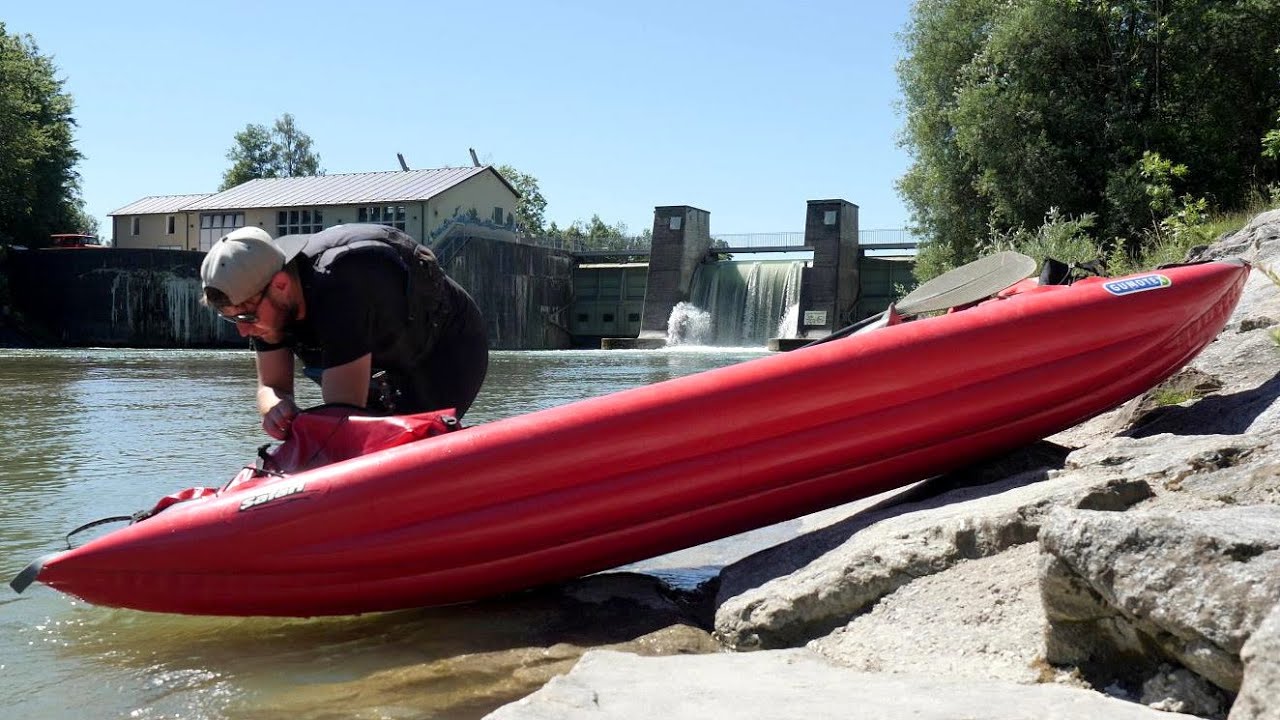 Isar im Gumotex Safari - Bad Tölz bis München