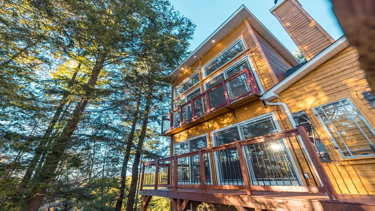 LoveNest Chalet Complete Tour in the Laurentians