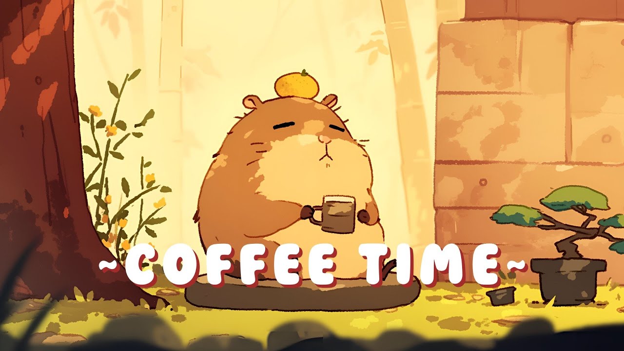 Capybara Chill Radio | Relaxing Music for Work/Study 🦫 📝