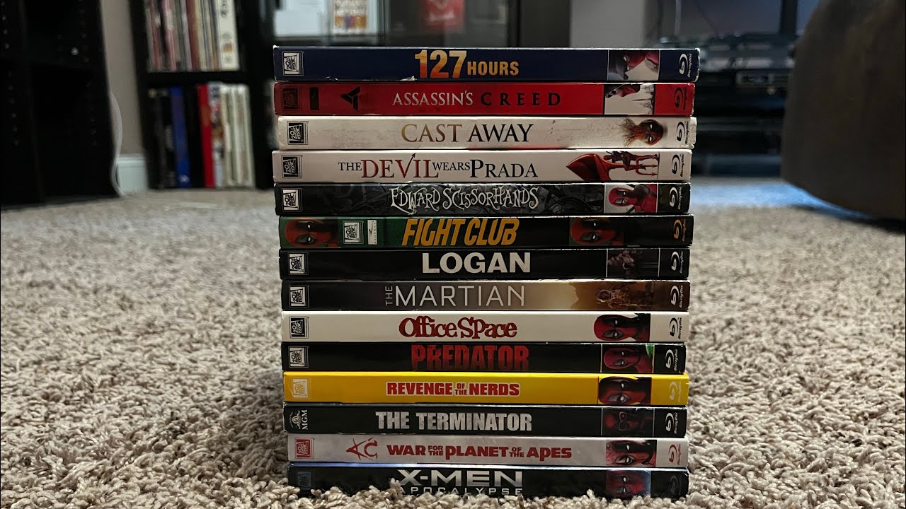 My Deadpool Photobomb Blu-ray Collection