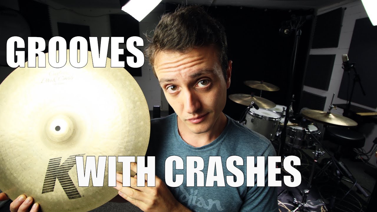 Grooves with Crashes  - Daily Drum Lesson