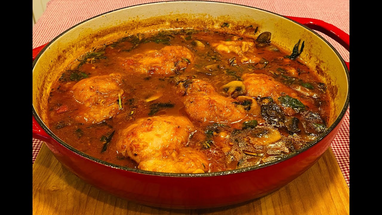 Chicken Chasseur - Hunter's Style Chicken