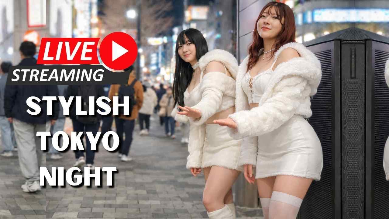 The Stylish Side of Tokyo on Saturday Night 🔴 LIVE