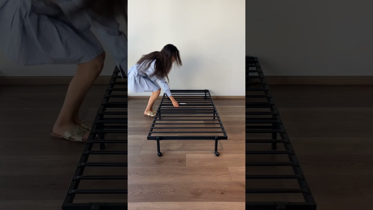 La comodidad es la clave 🔑 Cama plegable: c&oacute;moda y eficiente...#bed #foldable