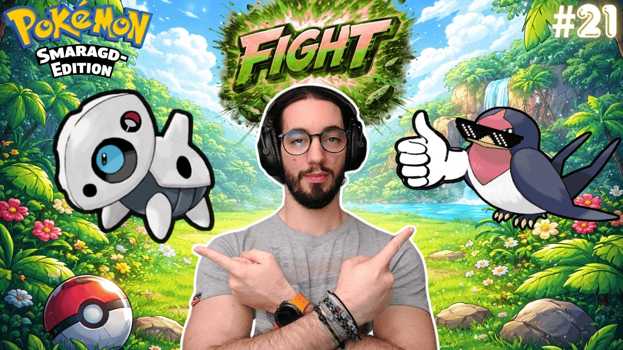 Pokémon Smaragd 🌱 — Mein Team räumt am Strand alles ab !🔥(#21)