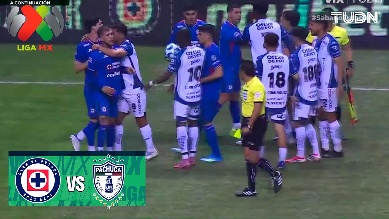 There was everything: red cards and a brawl! Cruz Azul 1-2 Pachuca | Liga MX - Matchday 13 Clausu...