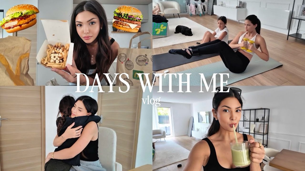 VLOG 🏡 | NOUVEAUTÉS MCDO, SPORT (oui ça va bien ensemble), SOIREE ENTRE FILLES | Lisa Ngo