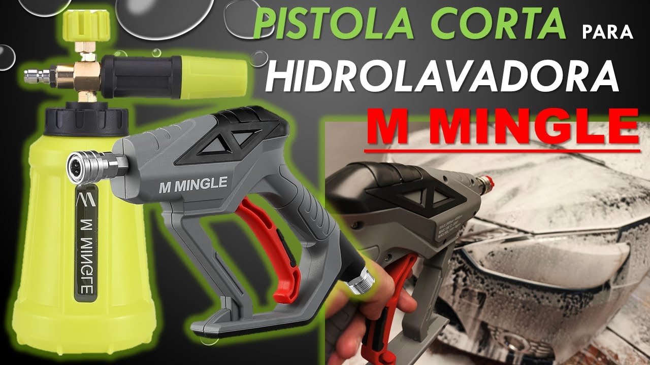Pistola corta M MINGLE para HIDROLAVADORA || Truper, Koblenz, Makita, Craftsman