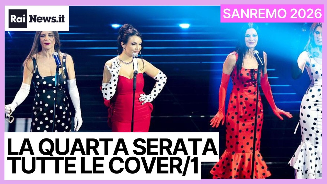 SANREMO 2026: quarta serata, tutte le cover (4a parte)