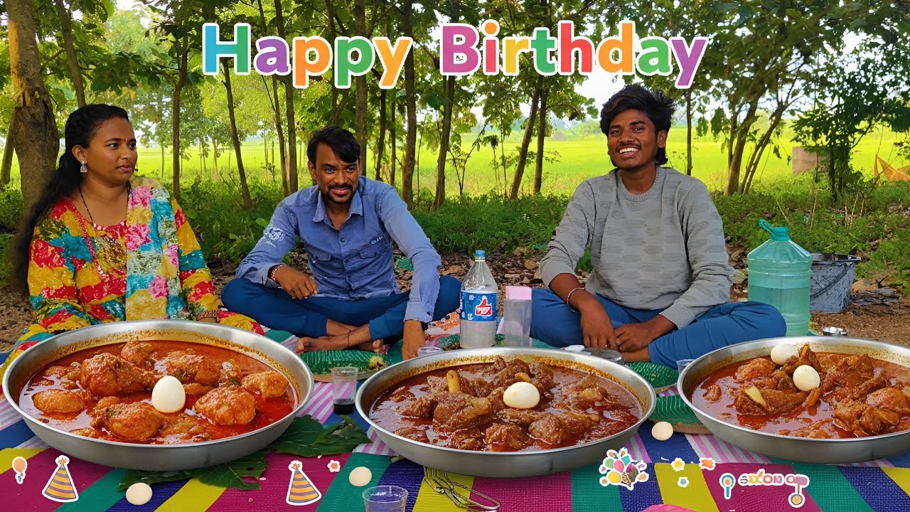 RAJU BEDIGALA  (పావని & రియా) BIRTHDAY 🎂 DAWAAT  😋 | RAJU BEDIGALA ALL IN ONE 