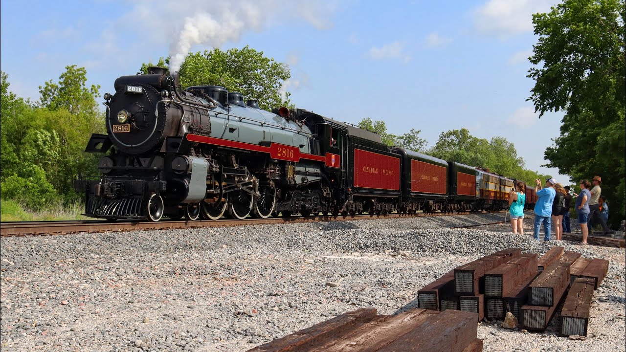 Chasing CP 2816 “The Empress” across Missouri!
