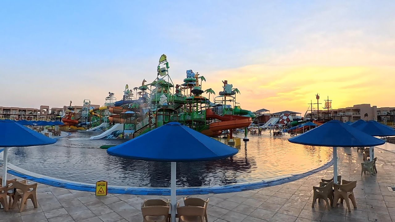 PICKALBATROS JUNGLE AQUA PARK NEVERLAND full review, walking through, you will see everything. 4K.