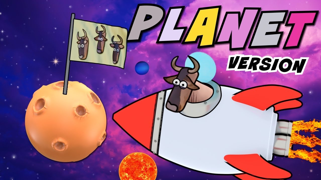 PLANET VERSION. WILDEBEEST FROM BIRDBOX STUDIO